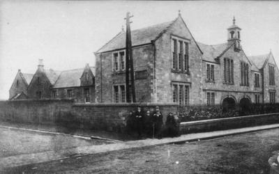 The school in its very early days