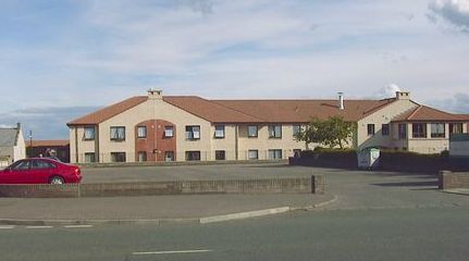 View of site after school has gone